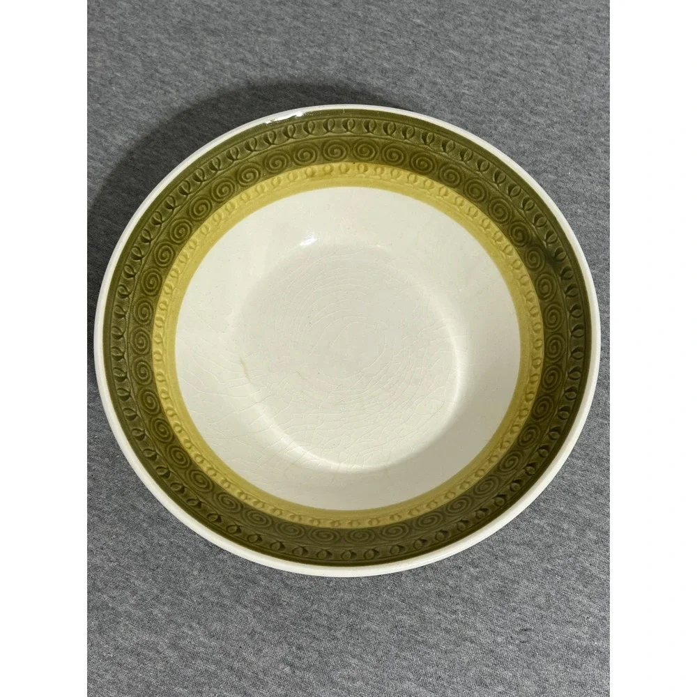 Vintage Stonecraft Aruba Soup Bowl Japan 8.25